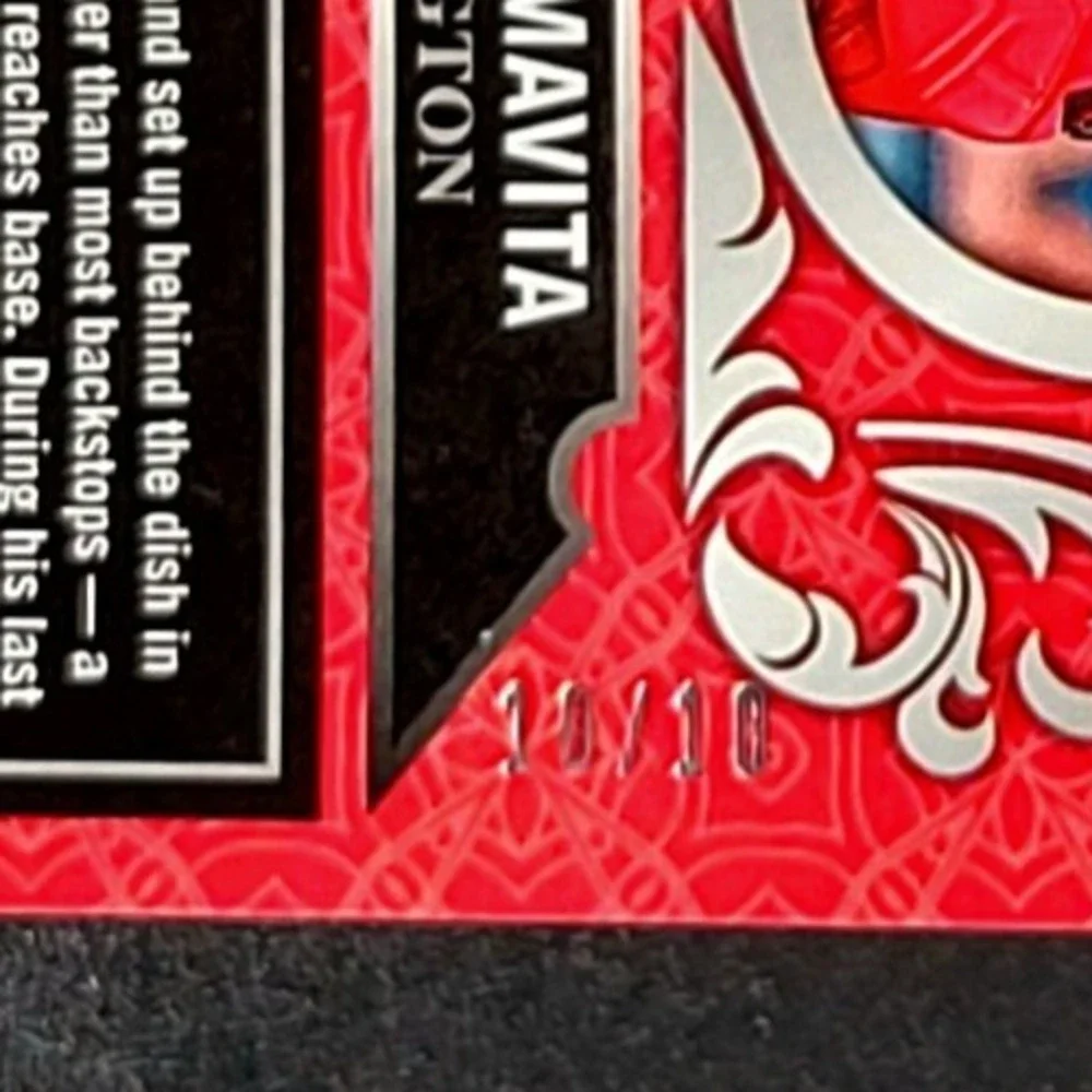 2025 Caleb Lomavita RC Dawn Auto /15, Crusade Gold Mojo /10 Nationals Prospect